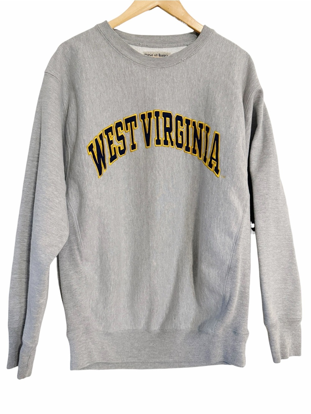 Vintage West Virginia Sweatshirt Steve & Barry’s Size Large